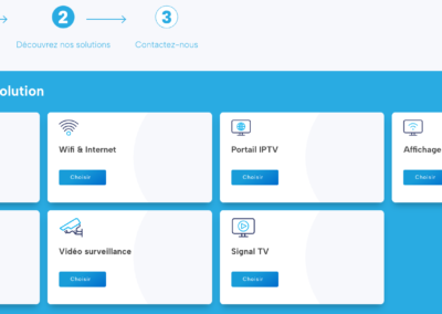 Steps – Choose your servies