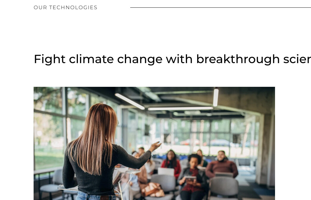 Sticky section divider