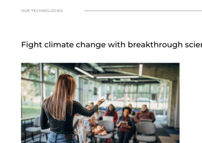 Sticky section divider